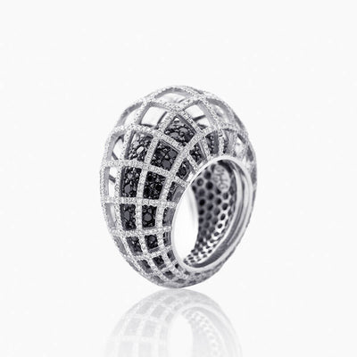 MATRIX DOUBLE DIAMOND RING