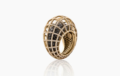 MATRIX DOUBLE DIAMOND RING