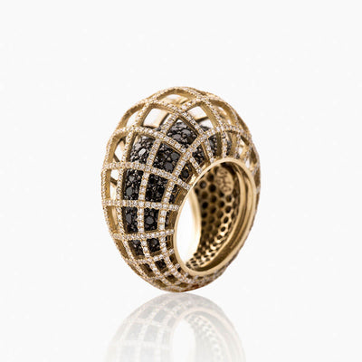 MATRIX DOUBLE DIAMOND RING