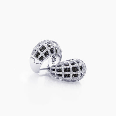 MATRIX DOUBLE DIAMOND EARRINGS