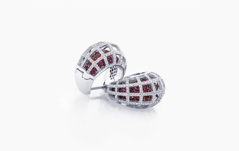 MATRIX DOUBLE EARRINGS