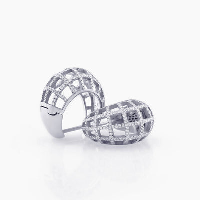 MATRIX SINGLE DIAMOND EARRINGS