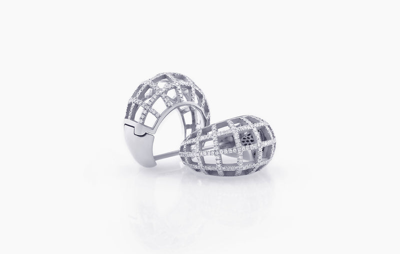 MATRIX SINGLE DIAMOND EARRINGS