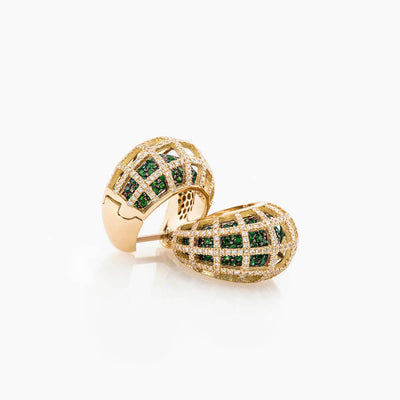 MATRIX DOUBLE EARRINGS