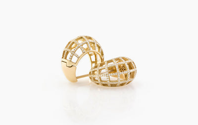 MATRIX SINGLE DIAMOND EARRINGS