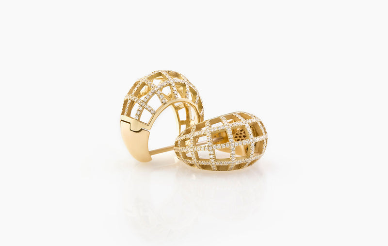 MATRIX SINGLE DIAMOND EARRINGS