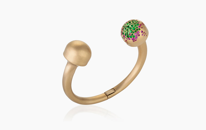 MY MUSE COCOON BOUGAINVILLEA ROUND BIG CUFF