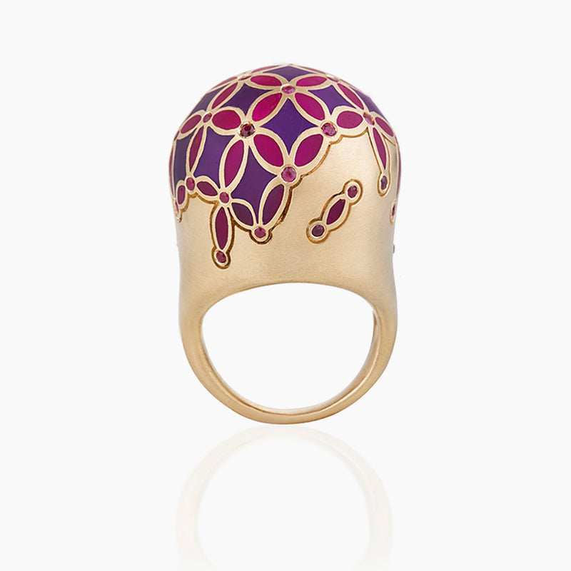MY MUSE GLORY ENAMEL BIG RING