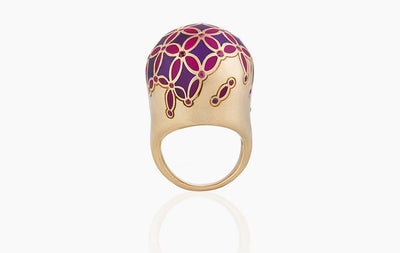 MY MUSE GLORY ENAMEL BIG RING