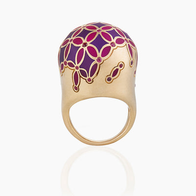 MY MUSE GLORY ENAMEL BIG RING