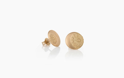 MY MUSE GLORY EMBOSSED MINI EARRINGS