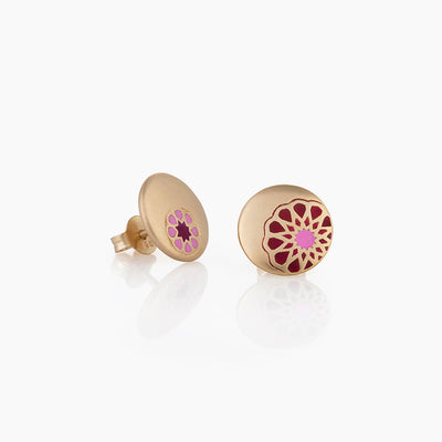 MY MUSE GLORY ENAMEL MINI EARRINGS