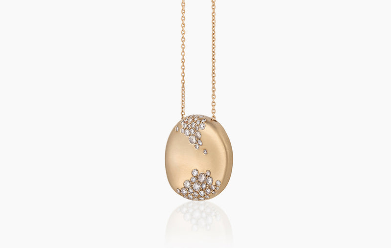 MY MUSE STORM WINTER ROUND NECKLACE