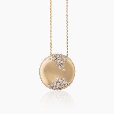 MY MUSE STORM WINTER ROUND NECKLACE