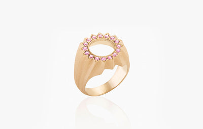 POWER OF LIGHT LOTUS STRIPE PINKY
