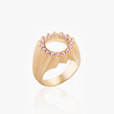 POWER OF LIGHT LOTUS STRIPE PINKY