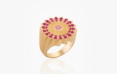 POWER OF LIGHT LOTUS FULL RING