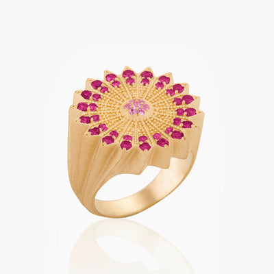 POWER OF LIGHT LOTUS FULL RING