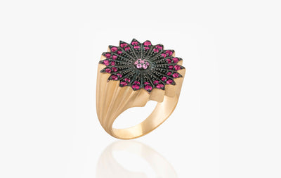POWER OF LIGHT LOTUS FULL RING