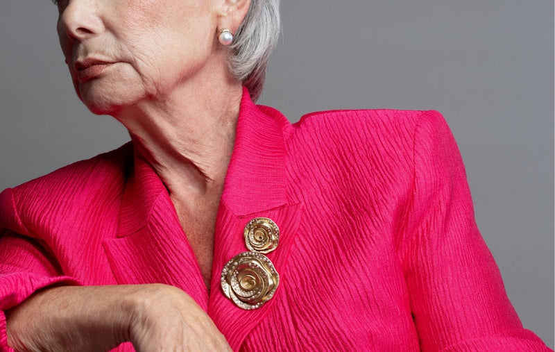 ROSE LARGE BROOCH