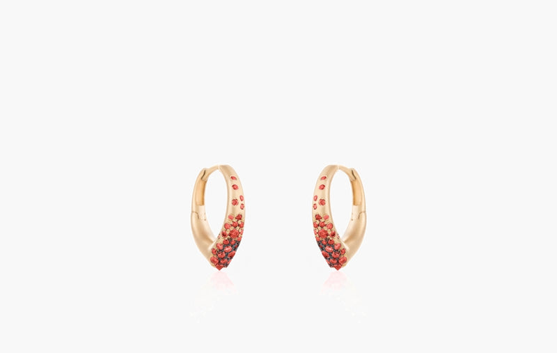 THE ARCH HAPPINESS MINI HOOP EARRINGS