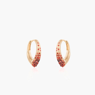 THE ARCH HAPPINESS MINI HOOP EARRINGS