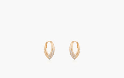 THE ARCH POWER MINI HOOP EARRINGS