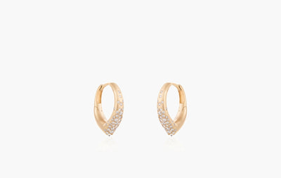 THE ARCH POWER BIG HOOP EARRINGS