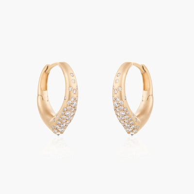 THE ARCH POWER BIG HOOP EARRINGS