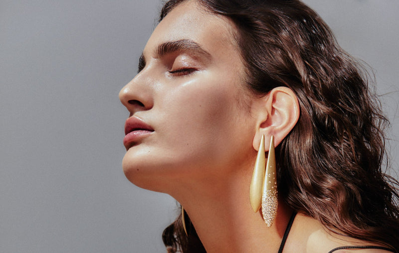 LOTUS PETAL SELF LOVE EARRINGS
