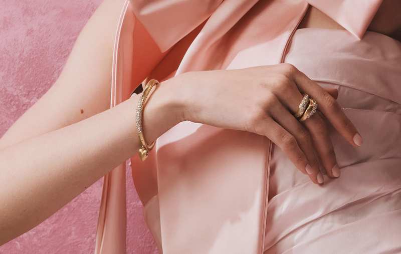 WAVE OF JOY CHARM LOVE CUFF