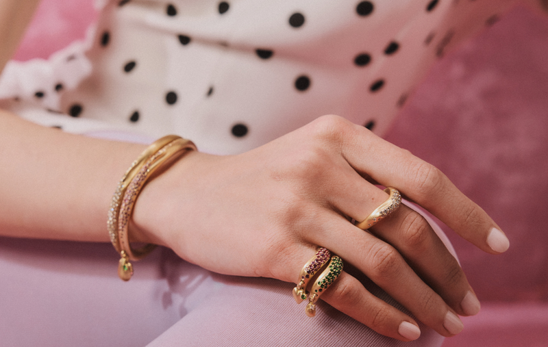 WAVE OF JOY CHARM LOVE RING