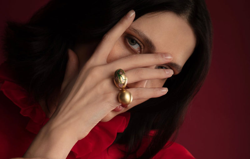 MY MUSE COCOON PURE ROUND SMALL RING