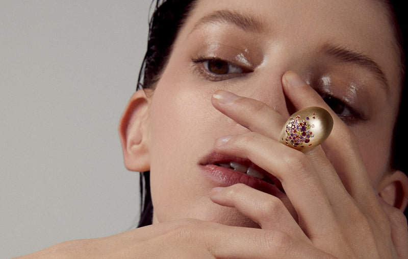 MY MUSE COCOON SUMMER NIGHTS OVAL RING
