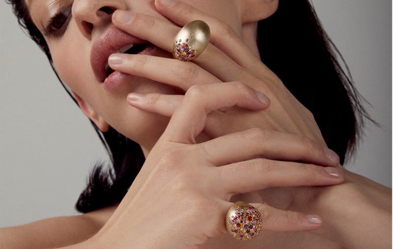 MY MUSE COCOON SUMMER NIGHTS OVAL RING