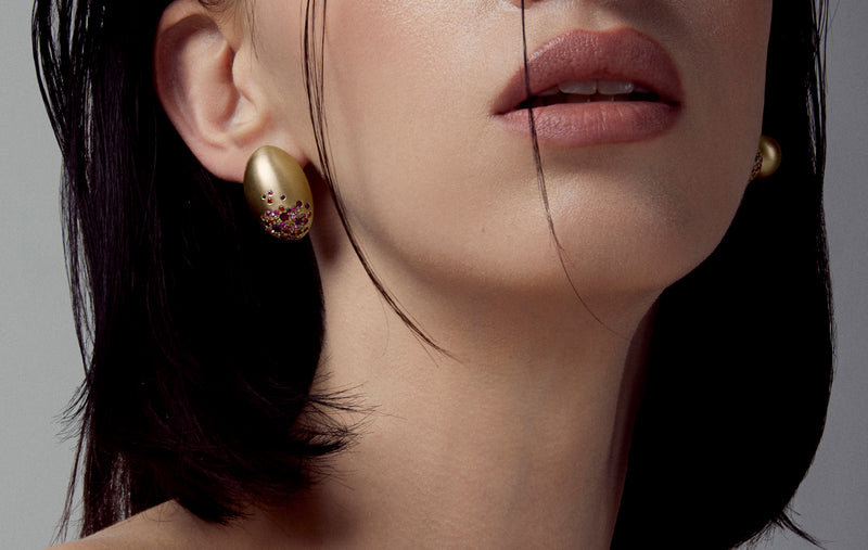 MY MUSE COCOON SUMMER NIGHTS OVAL EARRINGS