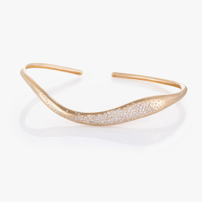 FLOATING JOY SCATTERED THICK CHOKER