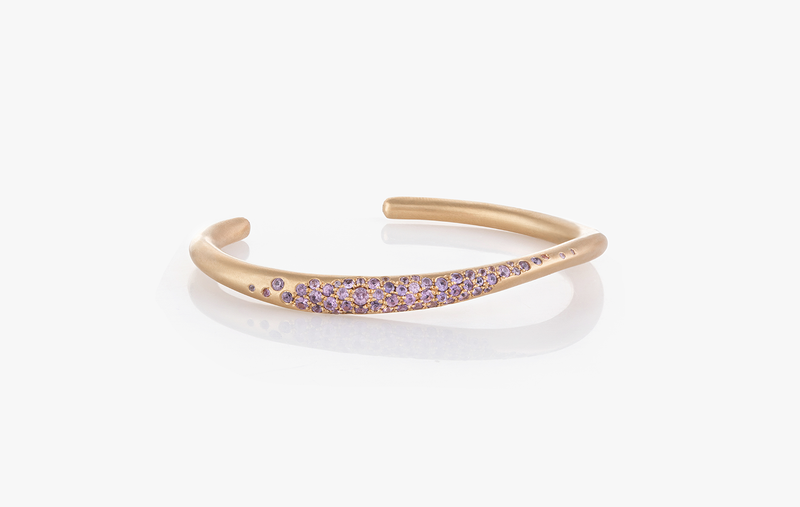 WAVE OF JOY STRIPE THIN CUFF