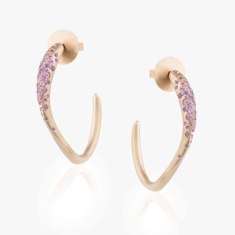 FLOATING JOY HOOP EARRINGS