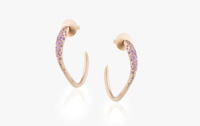 FLOATING JOY HOOP EARRINGS