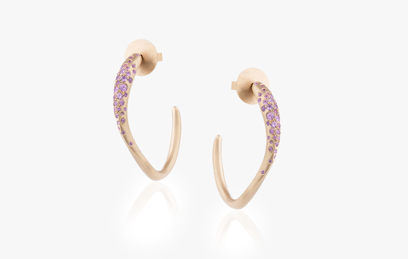 FLOATING JOY HOOP EARRINGS