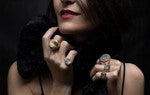 BABY MALAK ORIGINAL CHAMPAGNE RECTANGLE RING