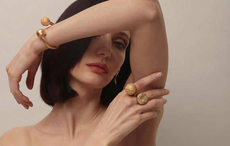 MALAK ICY ROUND RING