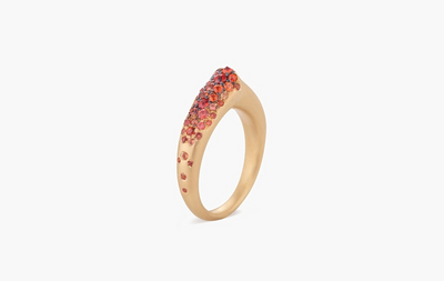 THE ARCH HAPPINESS STRIPE SMALL RING
