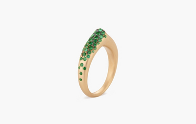 THE ARCH LUCK STRIPE SMALL RING