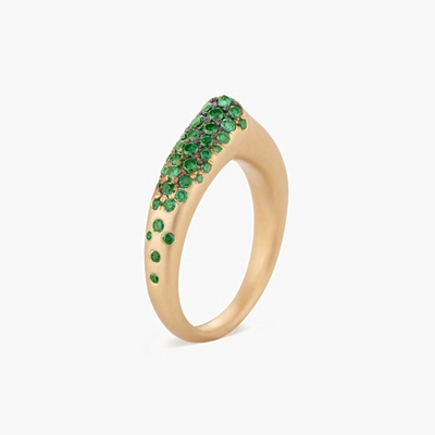 THE ARCH LUCK STRIPE SMALL RING