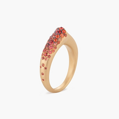 THE ARCH HAPPINESS STRIPE SMALL RING