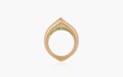THE ARCH STRIPE LUCK BIG RING