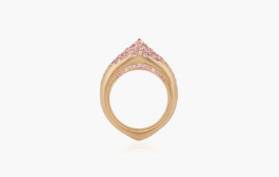 THE ARCH STRIPE SELF LOVE BIG FULL RING