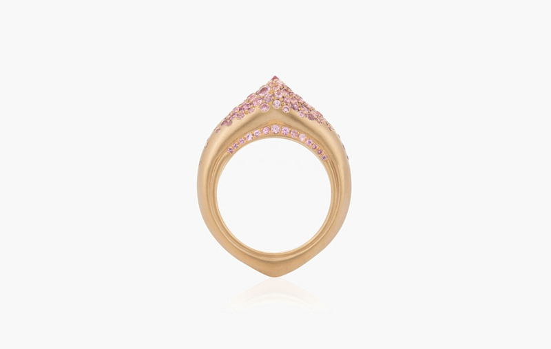 THE ARCH STRIPE SELF LOVE BIG FULL RING